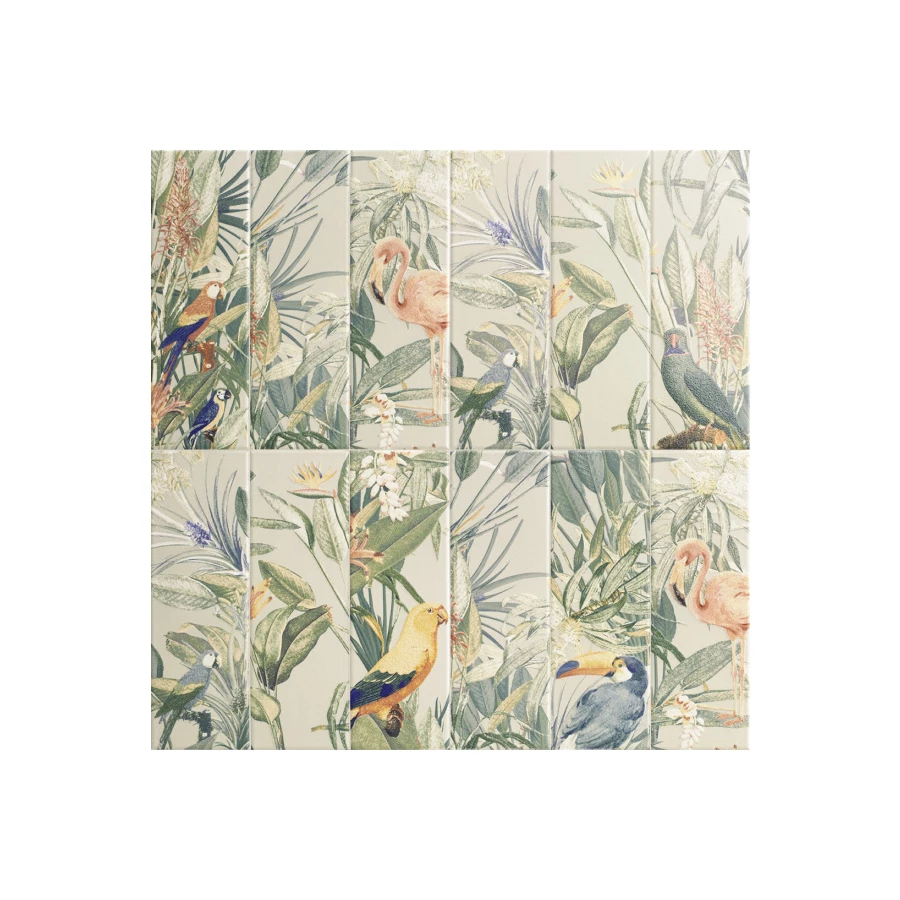 Плитка настенная Mainzu Jungle Tapis PT03247 10х10 см