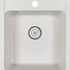 Кухонная мойка Granula Standart 4202, БЕЛЫЙ 43х50 см