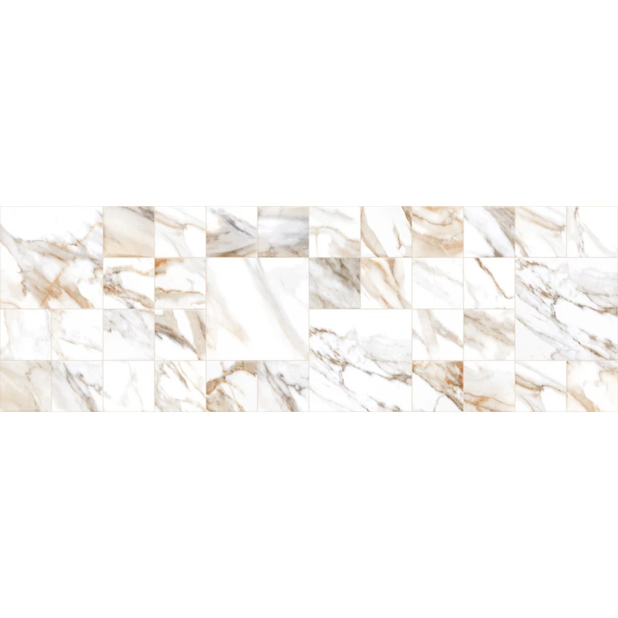 Плитка настенная Primavera Duchess Gold Decor 02 glossy DG13-02 90х30 см