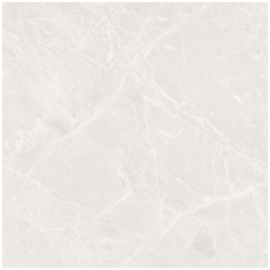 Керамогранит Ceradim Mramor Princess White Полированный светло-серый 60х60 см