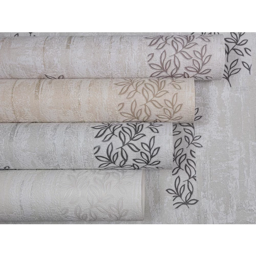 Обои виниловые Palitra Home Futurism HomeColor белые HC11050-11 0,53х10,05 м