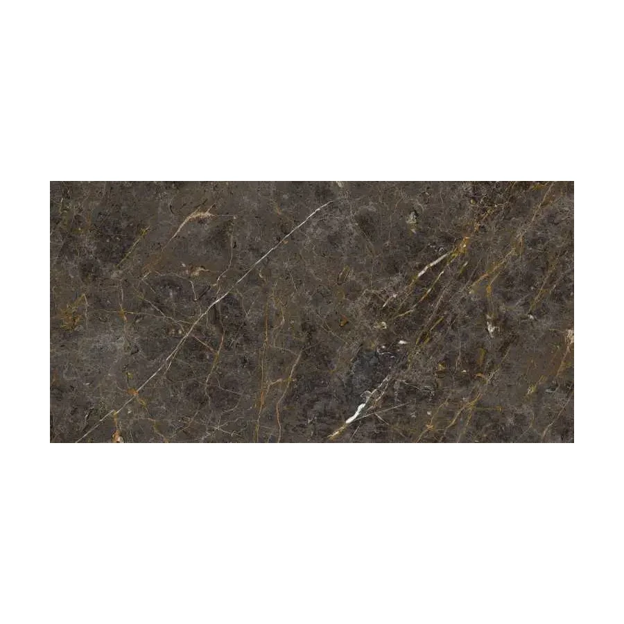 Керамогранит Lafaenza Aesthetica AE GOL6 12 LP глянцевый коричневый 120х60 см