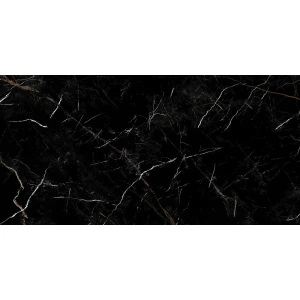 Керамогранит Cersanit Nero полированный HG черный ректификат A17442 120х60 см