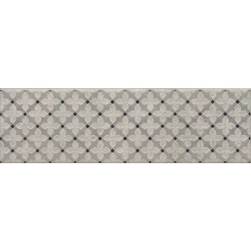 Декор Kerama Marazzi Борго 1 матовый серый VT/A545/9050 28,5х8,5 см