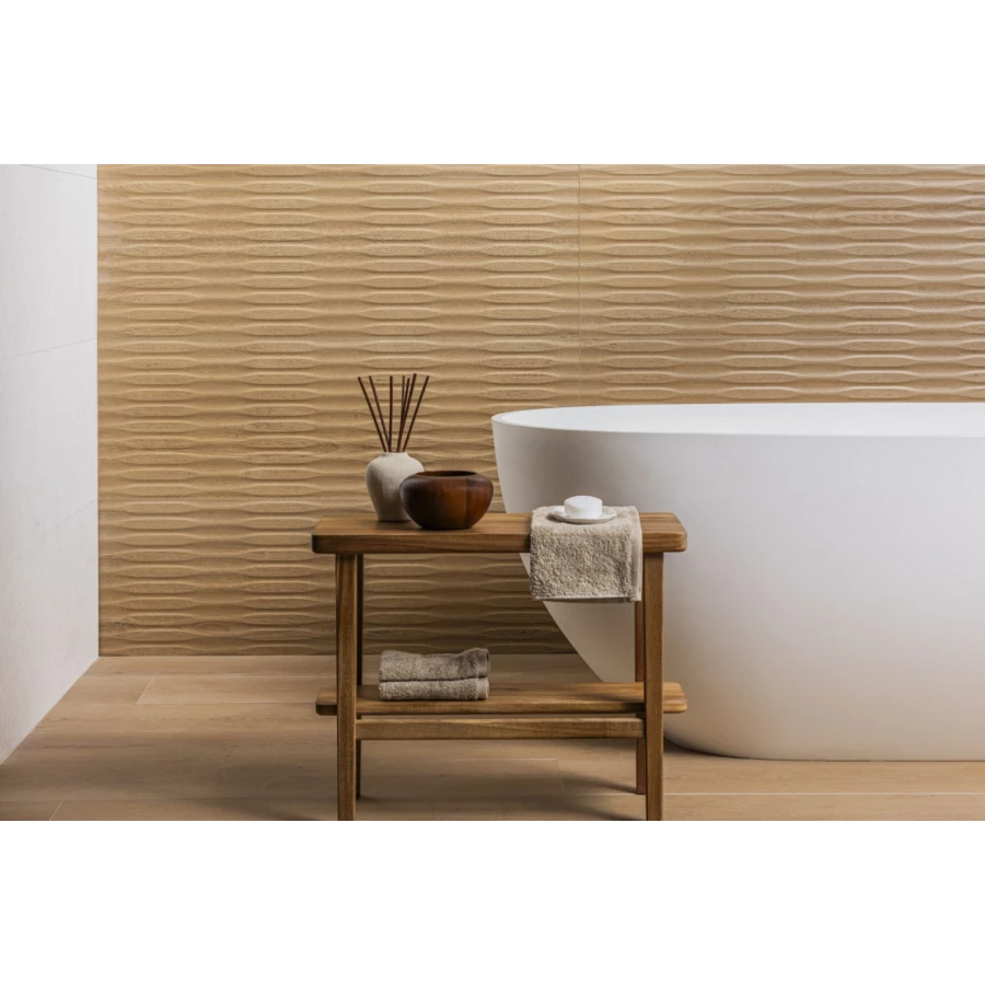 Декор Peronda Каизен Хоней Десор Сп / Kaizen Honey Decor Sp матовый бежевый 43066 100х33,3 см
