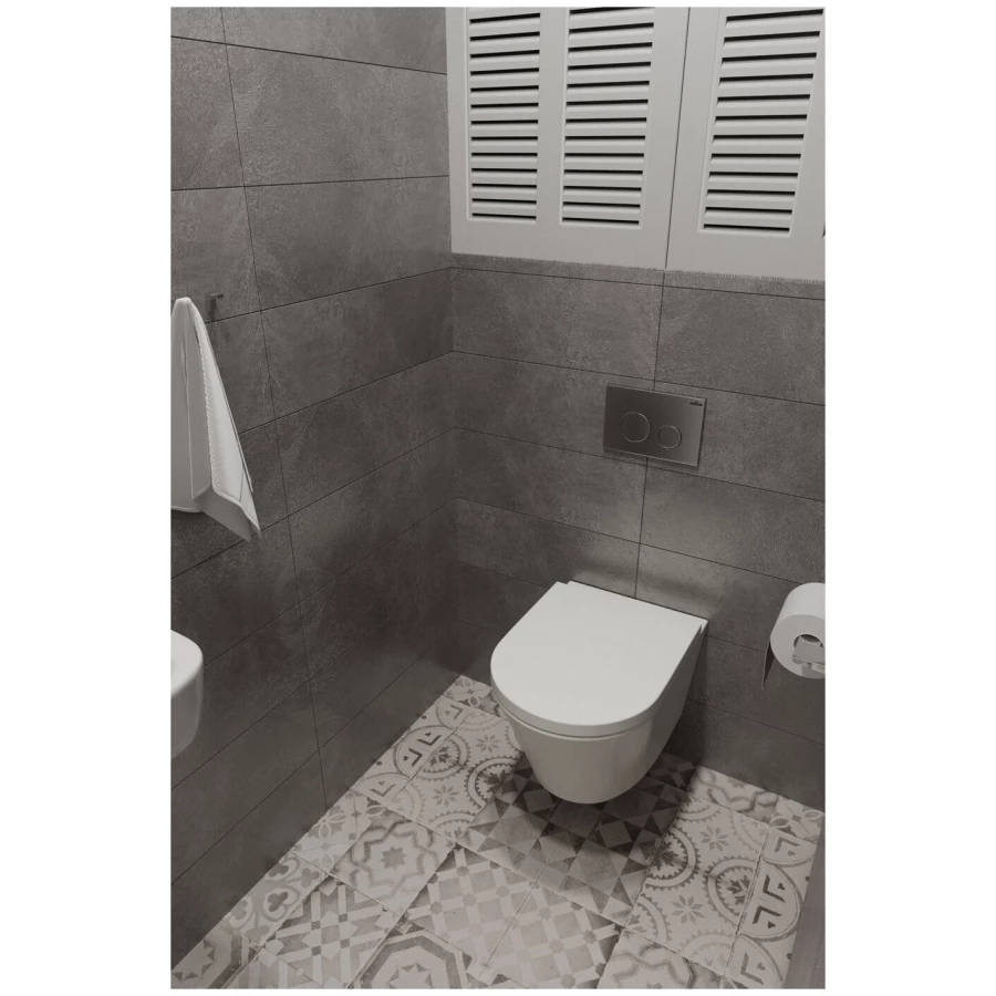 Унитаз Lavinia Boho Relfix Biore Rimless 87040102 (комплект 7 в 1 )