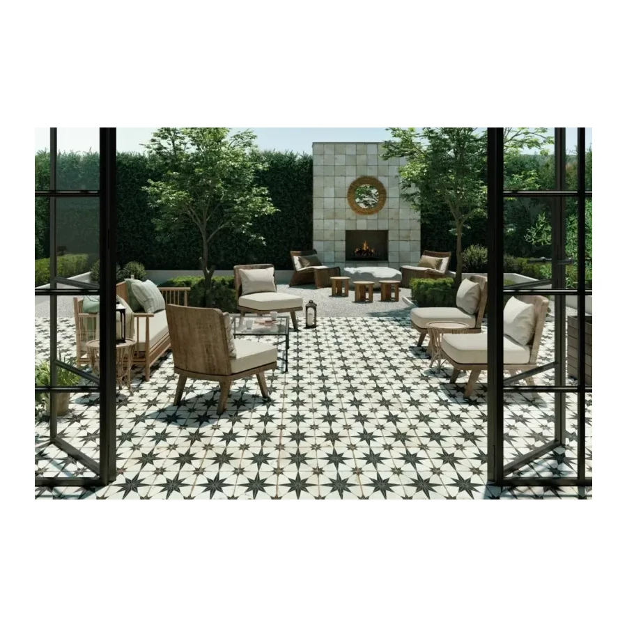 Керамогранит Peronda FS Rockstar FS Rockstar-N AS матовый серо-черный 3388938952 45,2х45,2 см