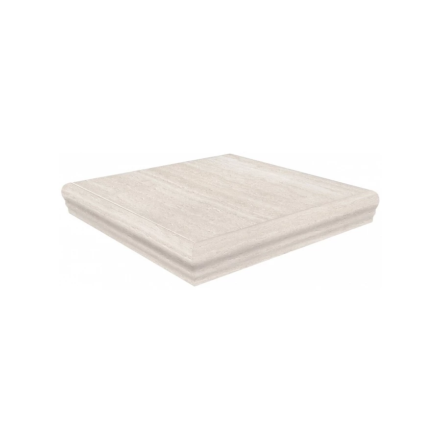 Ступень Kerama Marazzi Пантеон бежевый светлый правая угловая SG157100R\GR\AND 34х34 см