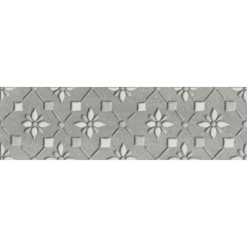 Плитка настенная Kerama Marazzi Шеннон 7 Декор матовый серый VT\A240\9016 28,5x8,5 см