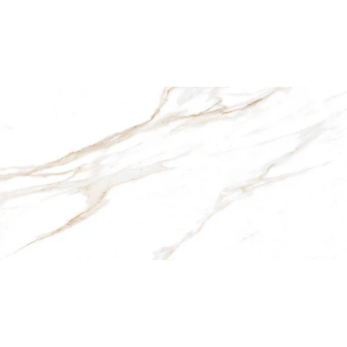 Керамогранит Ceradim Calacatta Regal Gold белый Полированный 120х60 см