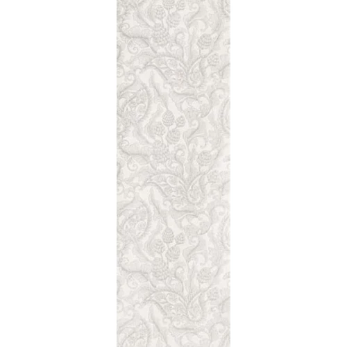 Плитка настенная Ascot Ceramiche New England Bianco Quinta Sarah Dec матовая белая EG331QSD 100х33,3 см