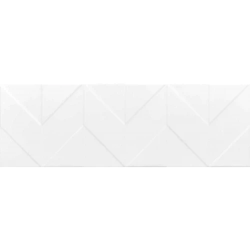 Плитка настенная Керамин Танага 7Д белый 75*25 см