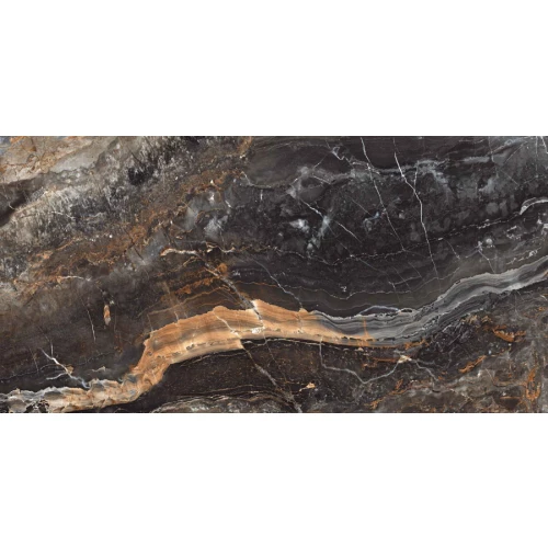 Керамогранит Neodom Stone&More Lawa Nero Carving N20432 120x60 см