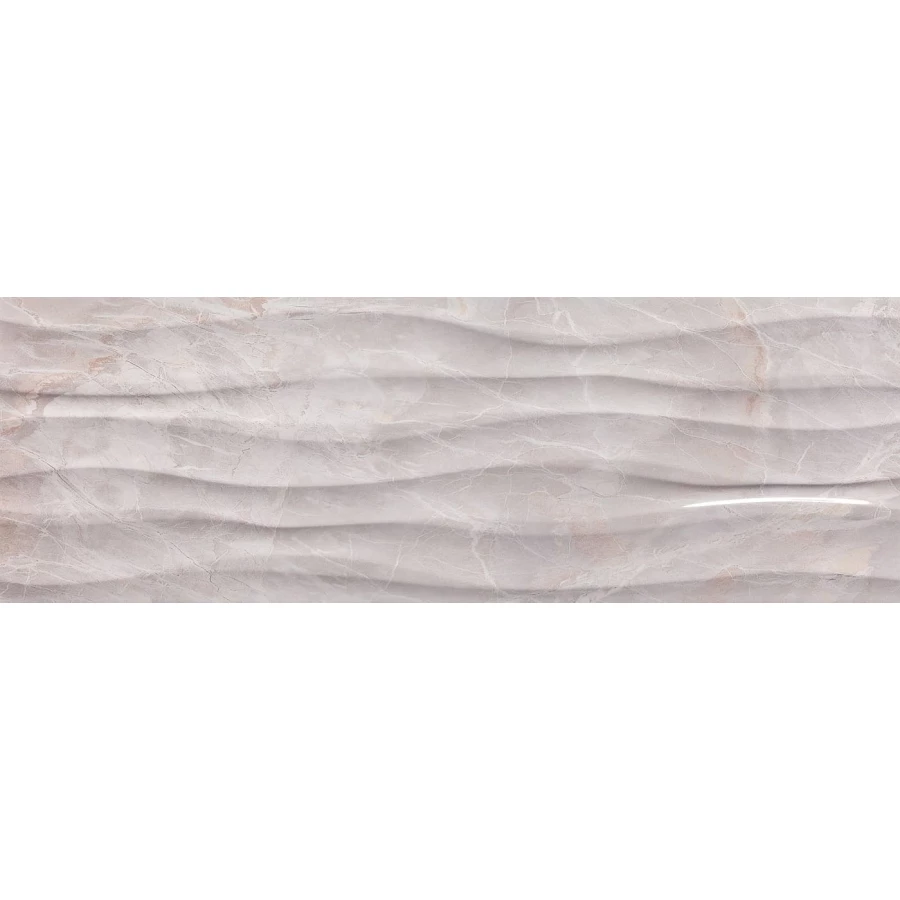 Плитка настенная Sina Tile Pico Rustic 3259 глянцевая серая 90х30 см