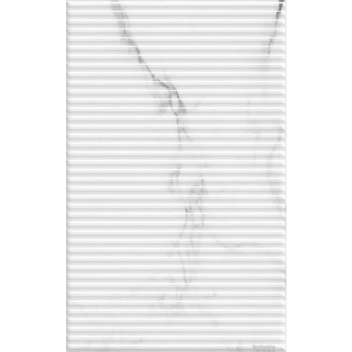 Плитка настенная Шахтинская плитка Арко низ 02 глянцевая белая 010100001581 40х25 см