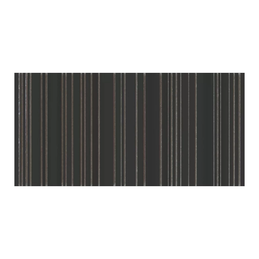 Плитка настенная Kerama Marazzi Касба Декор структура матовый черный KMD3STA064BN 15х7,4 см