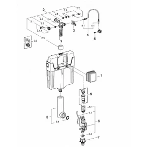 Бачок скрытого монтажа Grohe GD2 38661000