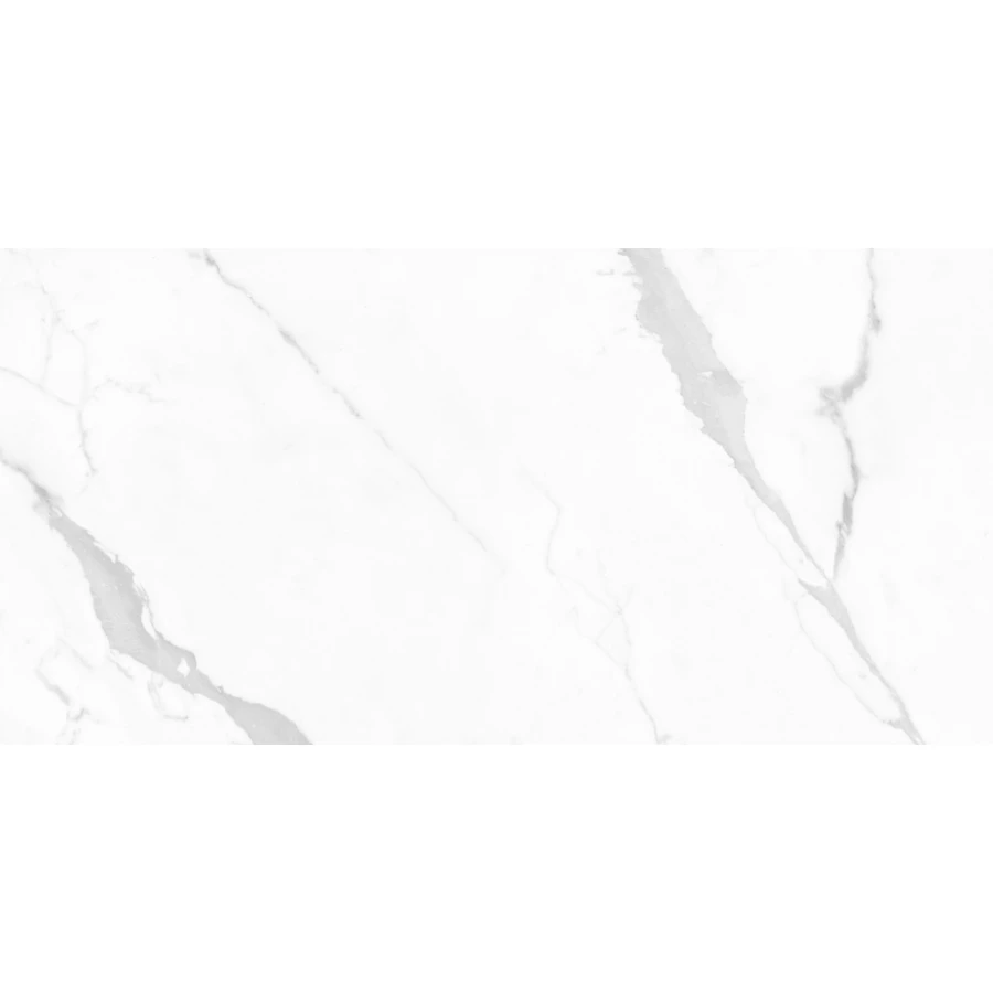 Керамогранит Cersanit Futura тонкий Deep Calacatta белый ректификат A17126 120х60 см