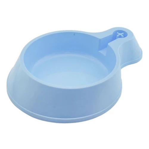 Автопоилка для животных Дарэлл под пластиковую бутылку голубая D22 см