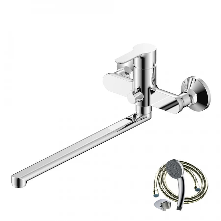 Смеситель Olive`s для ванны с длинным изливом Toledo 18221TD