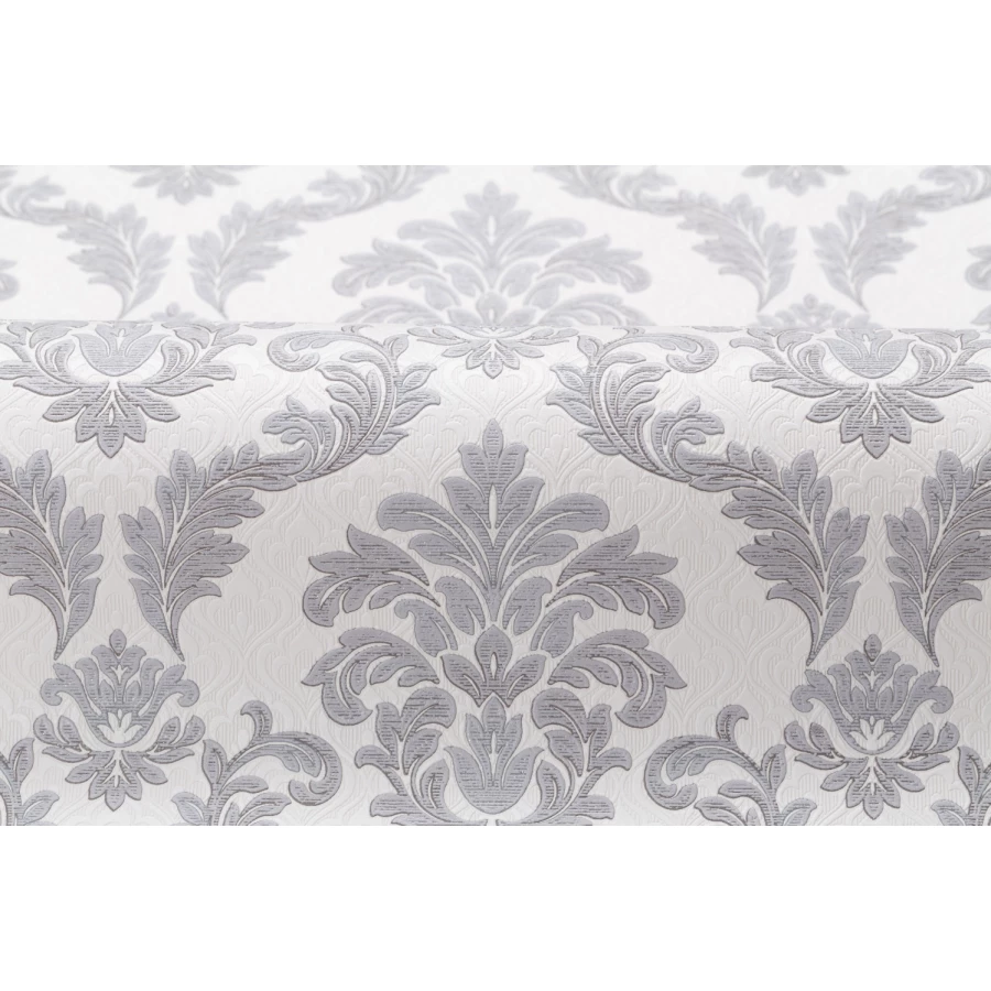 Обои бумажные Palitra Home HomeColor Adore серые HC11039-14 0.53х10.05 м