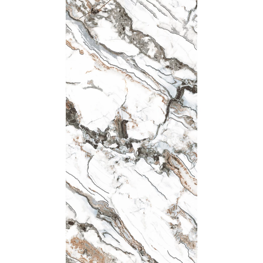 Керамогранит Casati Ceramica Carving Polished Gold GS Algeria Multy Golden Carving многоцветный 120х60 см