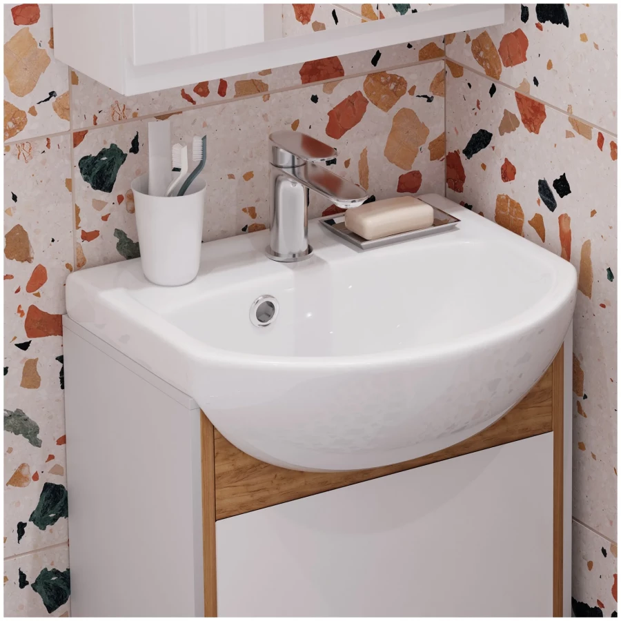 Мебельный умывальник Sanita Манго 40 MNG40SAWB01 40x33 см