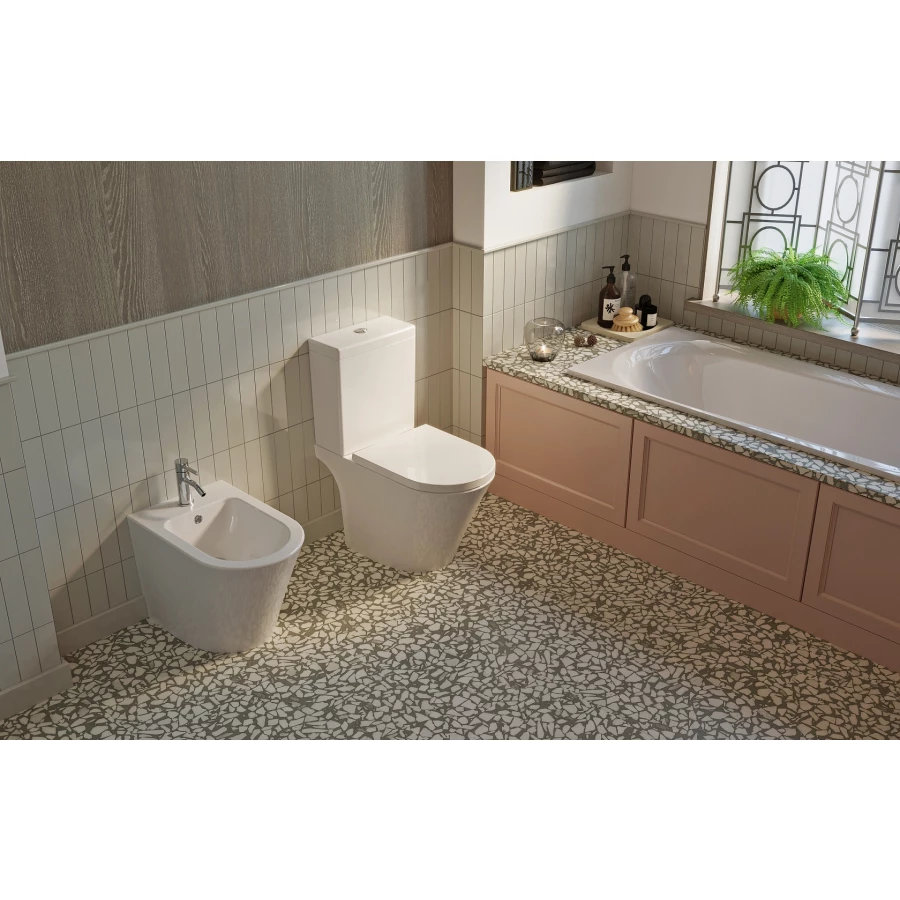 Чаша напольного унитаза Lavinia Boho Biore с выемкой 33042030