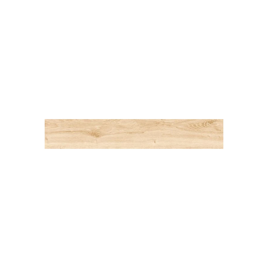 Керамогранит Marjan Tile Wood Ayan Beige матовый бежевый 8301 120х19,5 см