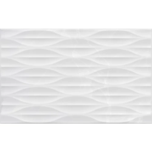 Плитка настенная Gracia Ceramica Эдем низ 03 глянцевая белая 010100001551 40х25 см
