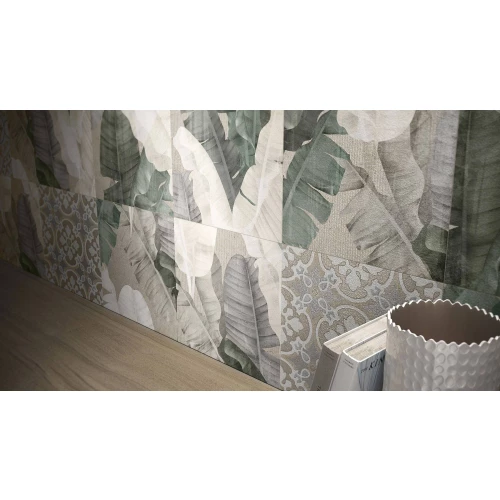 Плитка настенная Colorker Верона Фонтана Микс / Verona Fontana Mix матовая бежевая 224099 100х31,6 см