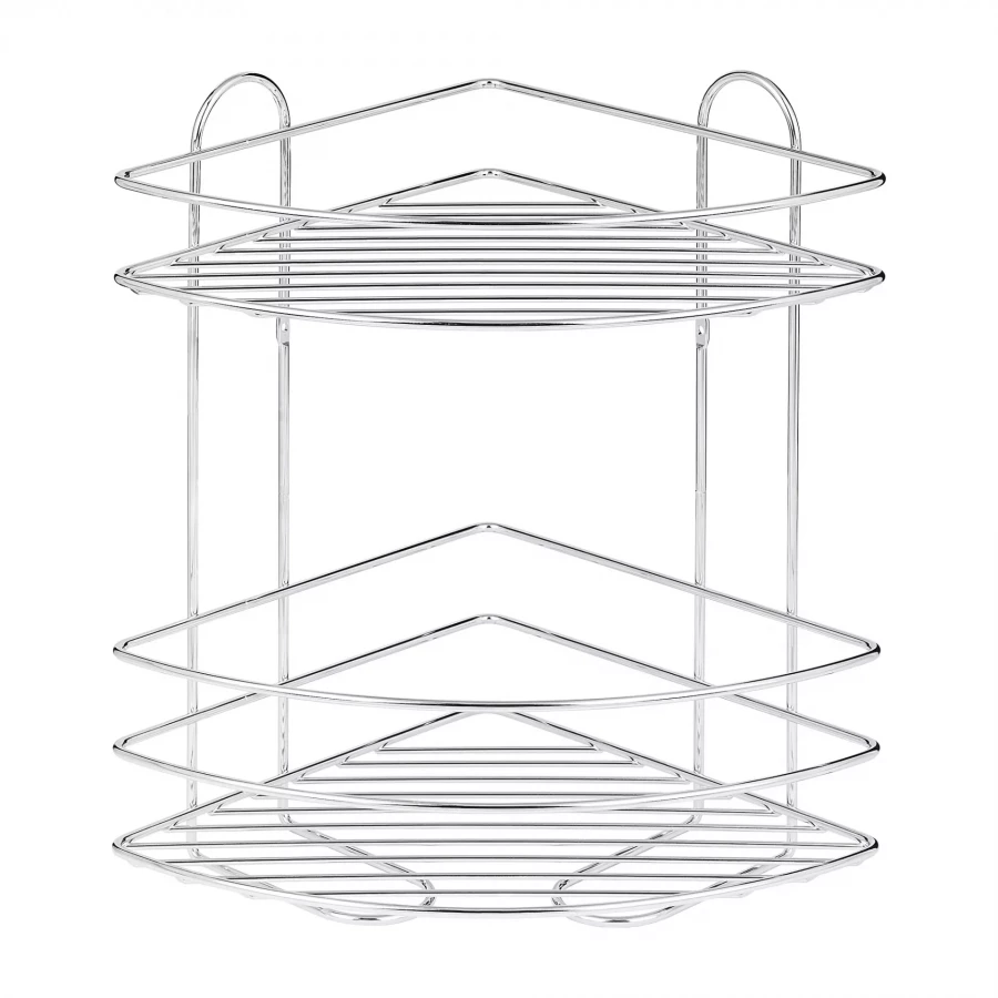 Полка угловая ЧМЗ Лидер 501-005-02 хром 23,4х23,4х34,4 см