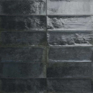 Плитка настенная Mainzu Village Moonlake матовая синяя 30х10 см