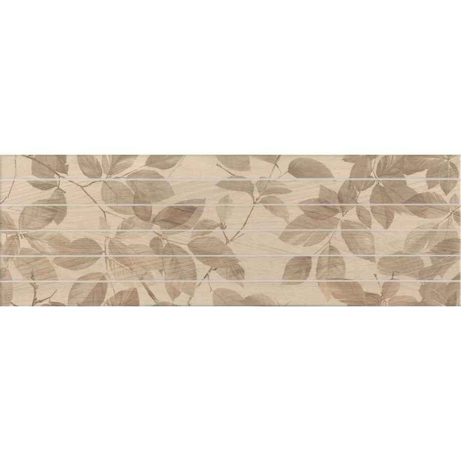 Декор Kerama Marazzi Семпионе структура обрезной матовый бежевый 13103TR/3F 89,5x30 см