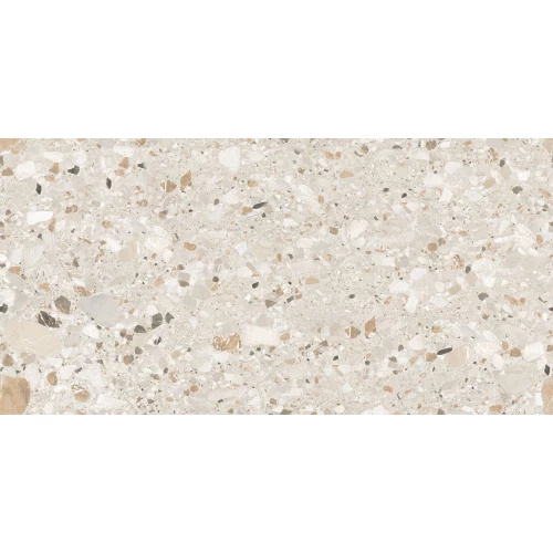 Керамогранит Realistik Terazzo Crema Carving 120х60 см