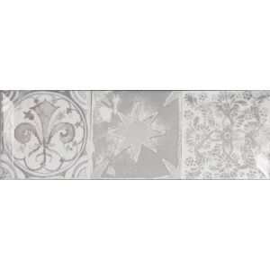 Плитка настенная Monopole Antique gris brillo bisel 30х10 см