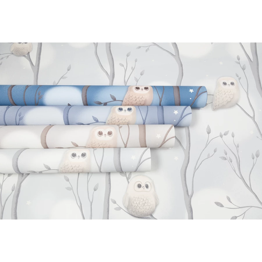 Обои флизелиновые Palitra Home Dream HomeColor синие HC72161-66 1,06х10,05 м