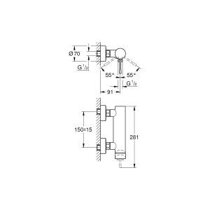 Смеситель для душа Grohe Essence 33636001