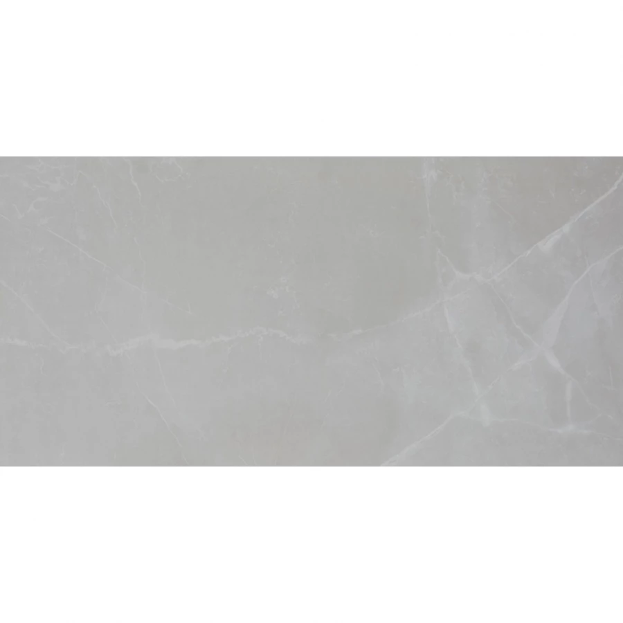 Керамогранит RAK Ceramics Amani Marble Light Grey Polished глянцевый серый 4011 120х60 см