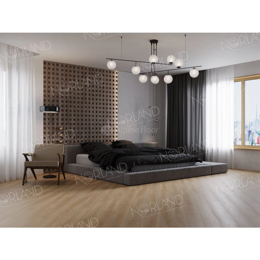 Каменный SPC ламинат Alpine Floor Norland Sigrid Eli 1001-6 34 класс 3.5 мм 2.2326 кв.м 122х18.3 см