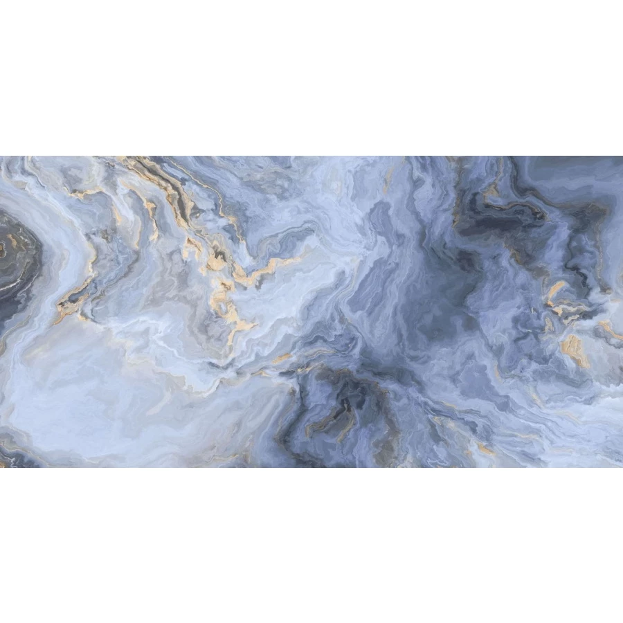 Керамогранит Neodom Ambassador Arabesque Blue Polished N20354 120x60 см