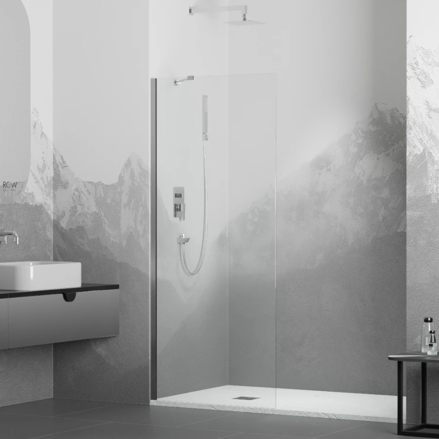 Перегородка для душа RGW WA-102 Прозрачное 351010210-11 100 см