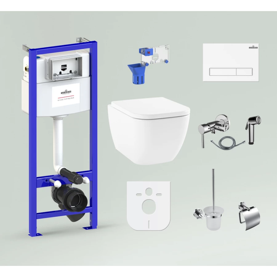 Комплект 10 в 1 Lavinia Boho Relfix One Rimless 98010037 (состоит из 3302103R, 33290200, 38010010, 3805001W, 38040010, 61117, 60567, 98652)