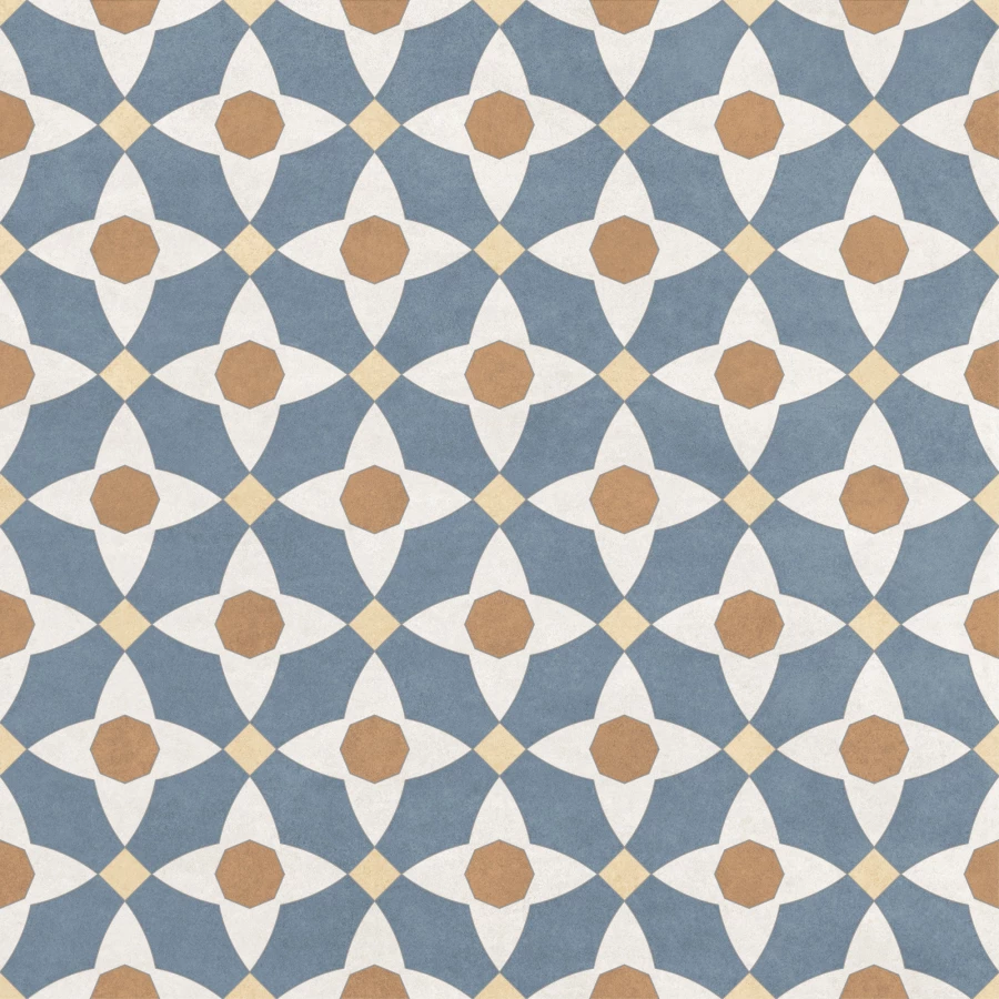 Керамогранит New Trend Design Art Mix 4 матовый многоцветный GP2020DMX55 20х20 см