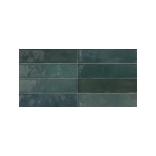 Плитка настенная Mykonos Ceramica Mallorca Blue глянцевая синяя 30х7,5 см