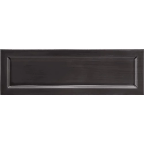 Настенная керамическая плитка Equipe Island Frame Black глазурованный глянцевый 31206 20х6,5 см