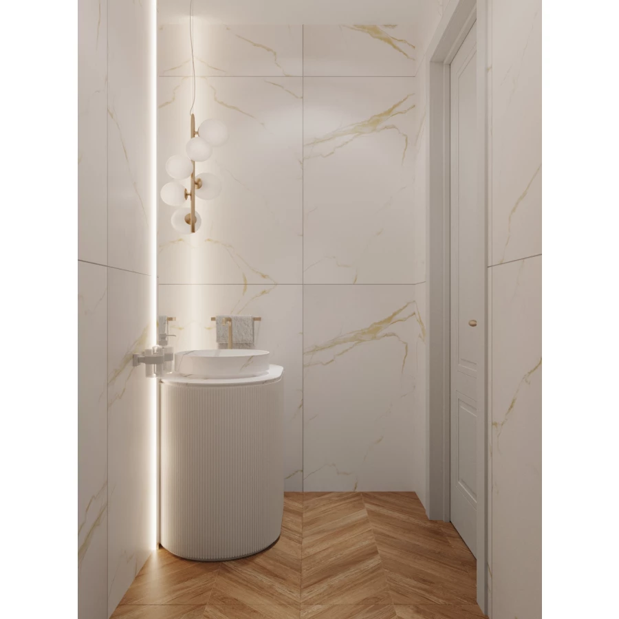 Керамогранит Bonaparte Hardwood Brown Rect Matt матовый коричневый 120х60 см