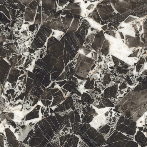 Керамогранит Керамин Нуар-Р матовый черный 60х60 см