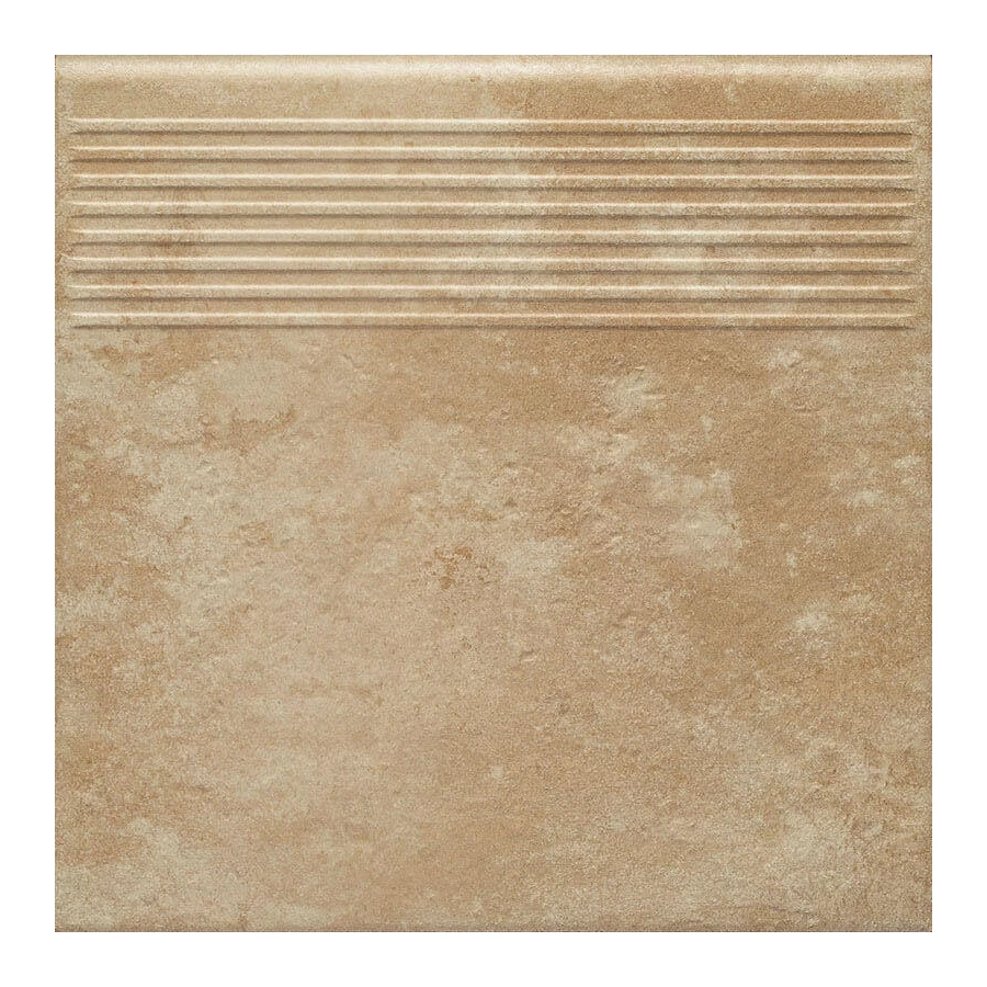Ступень Paradyz Ilario Beige Stopnica Prosta B1a матовая бежевая 30x30 см