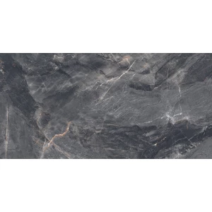 Керамогранит Laparet Jerico Nero карвинг матовый чёрный 120х60 см